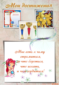 Мои достижения